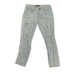 Joe’s Acid Wash The High Water Distressed Skinny Jeans Size 26 Women’s